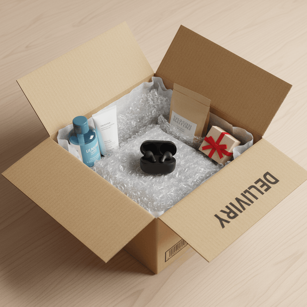 Decorative delivery box
