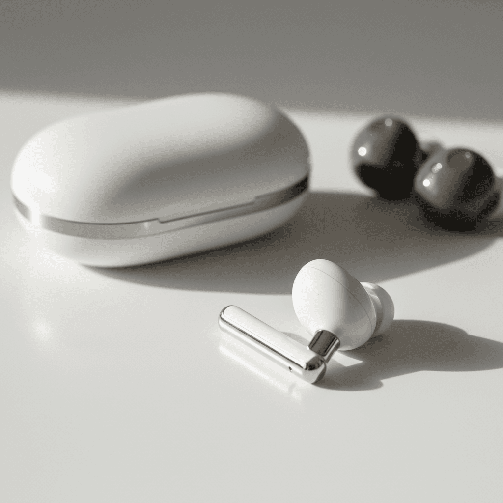 Bluetooth portable speaker in outdoor setting